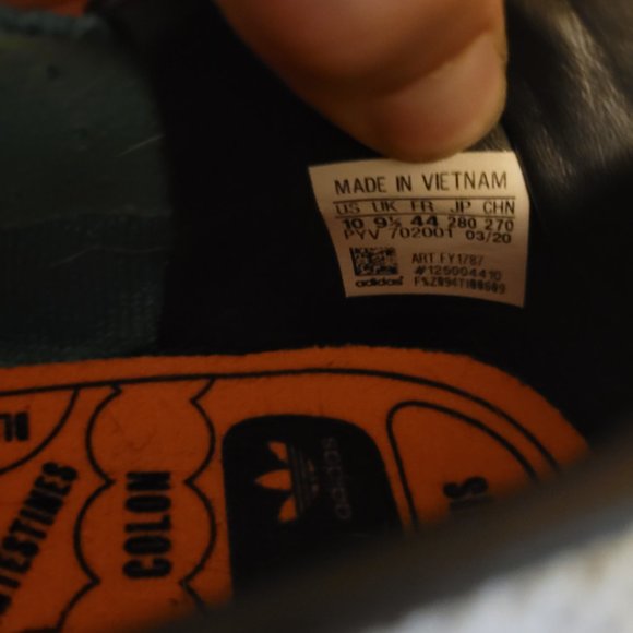 Adidas Superstar Patchwork Black Pharrell Human Race Size 10 - Picture 7 of 7